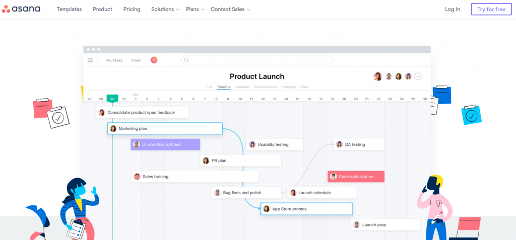 Asana automation tool by recurpost as best social media scheduler