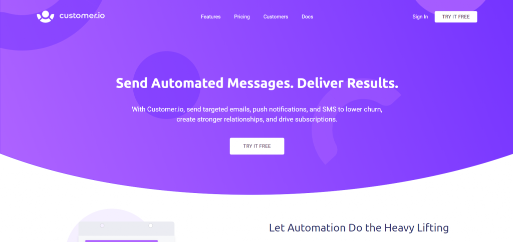 customer io automation tool by recurpost as best social media scheduler