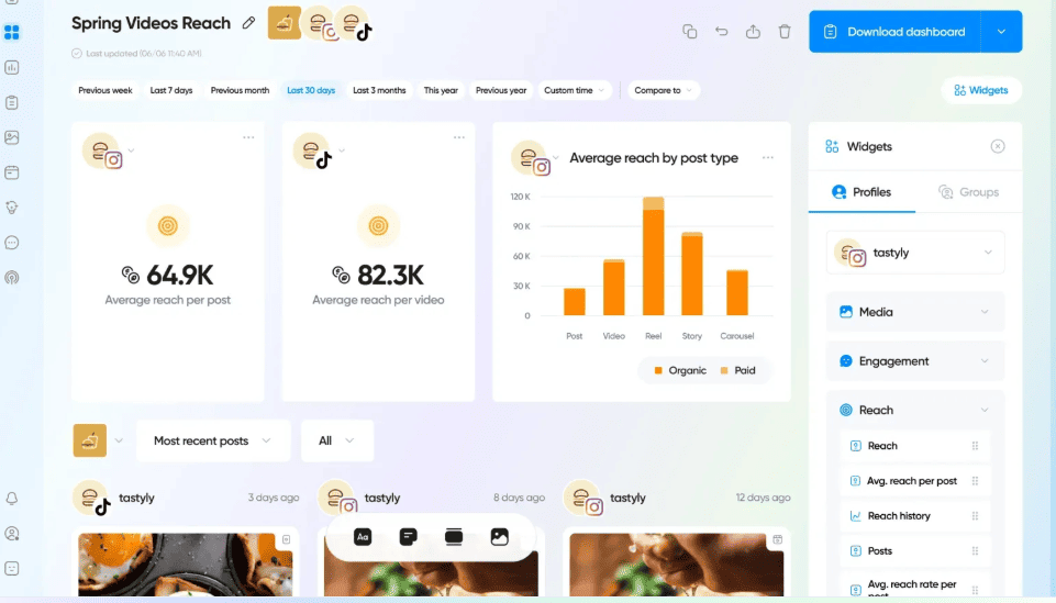 Iconosquare Landing Page