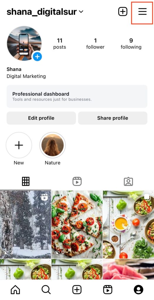 Step 1 - Using Instagram Insights