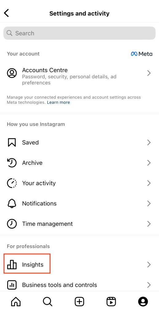 Step 2 - Using Instagram Insights