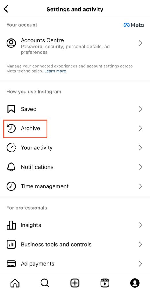 Step 1 Viewing Archived Stories