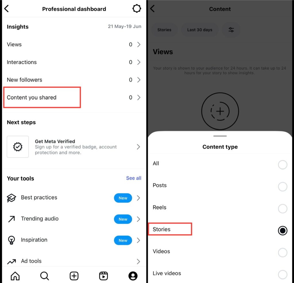 Step 3 - Using Instagram Insights