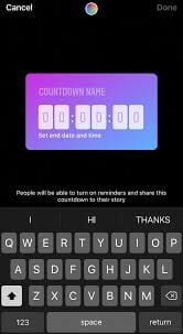 Instagram coutndown by recurpost as best social media scheduler