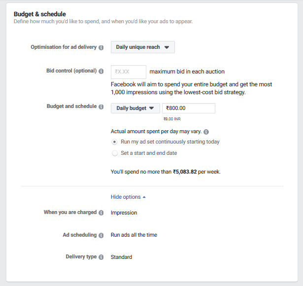 Step 6 Budget by recurpost as best social media scheduler