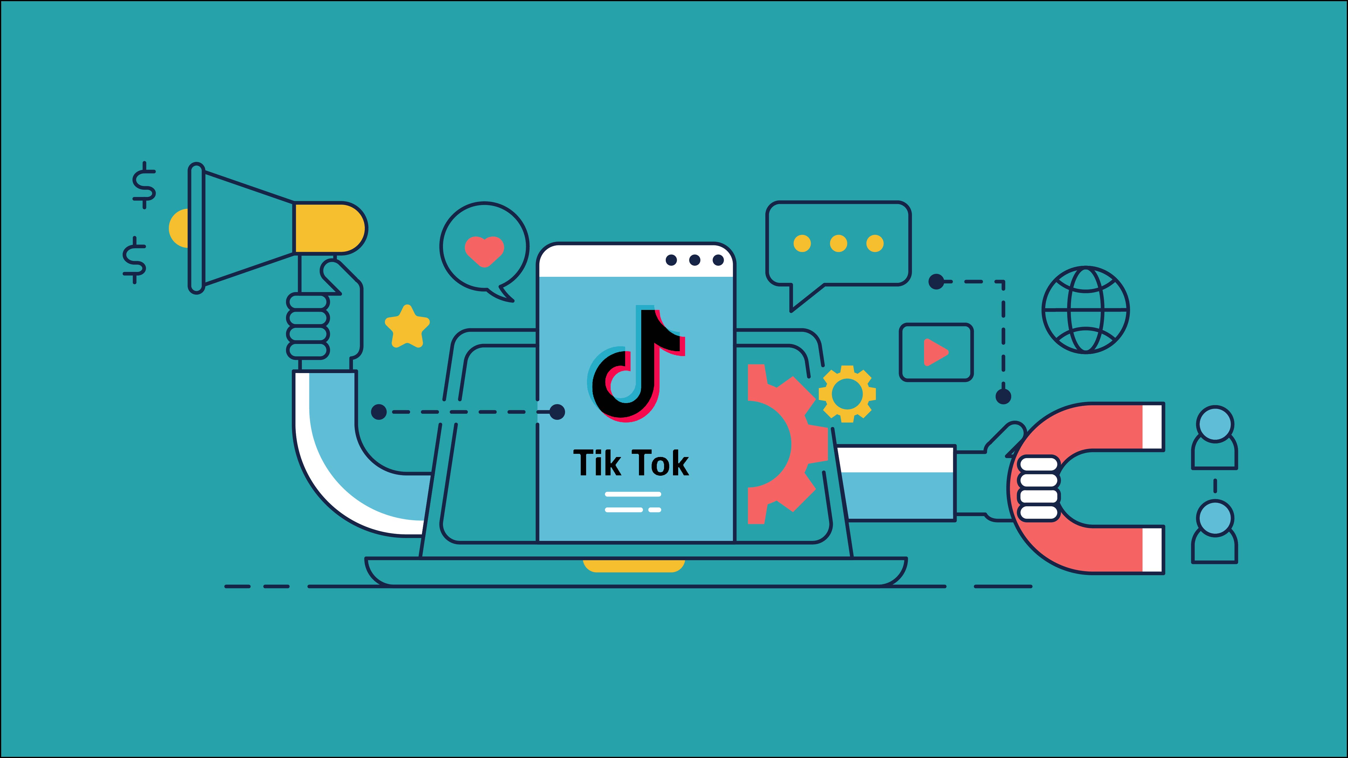 TikTok Marketing - social media scheduler