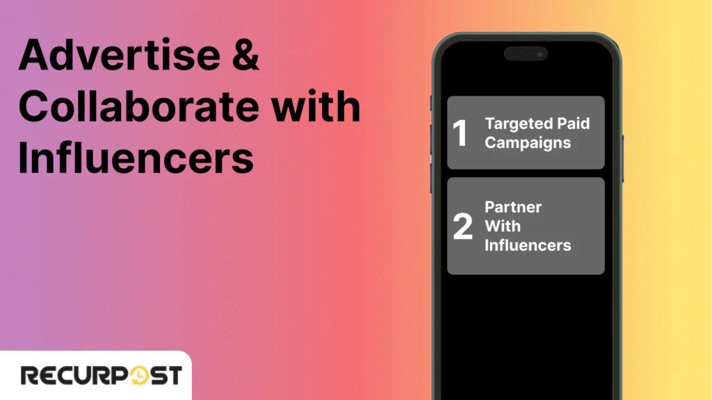 How to Use Instagram for Business: Step 5: Advertise & Collaborate with Influencers