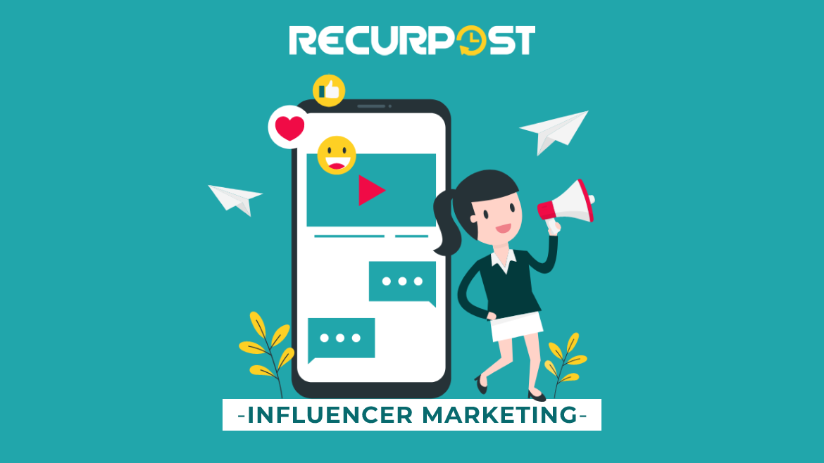 influencer marketing in 2021 by recurpost as best social media scheduling tool