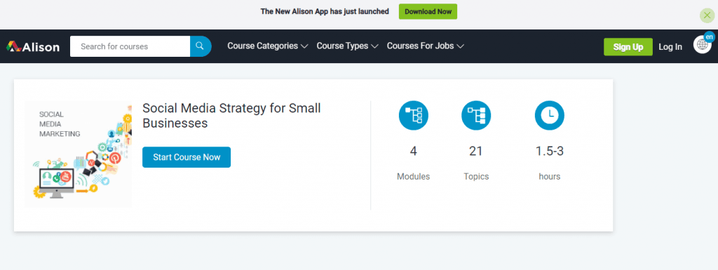 alison-social media marketing course by recurpost
