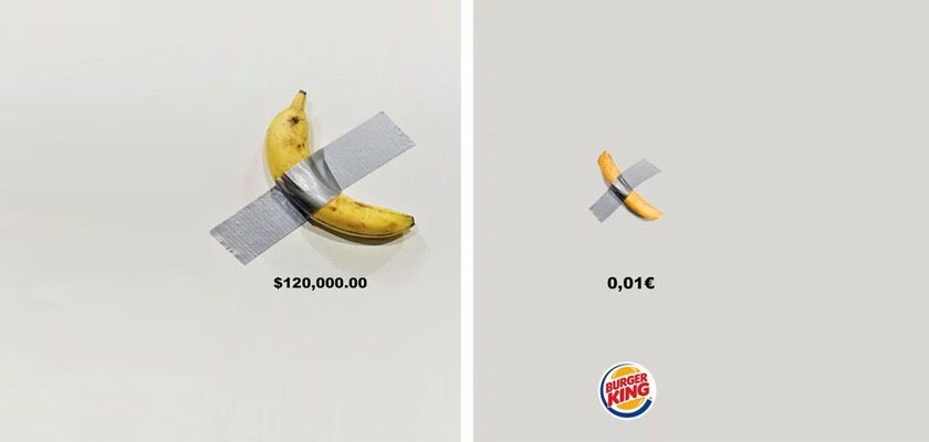 viral marketing example banana