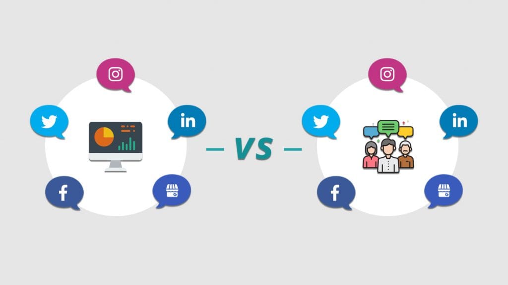 Social Media Monitoring vs. Social Media Listening by recurpost as best social media scheduler