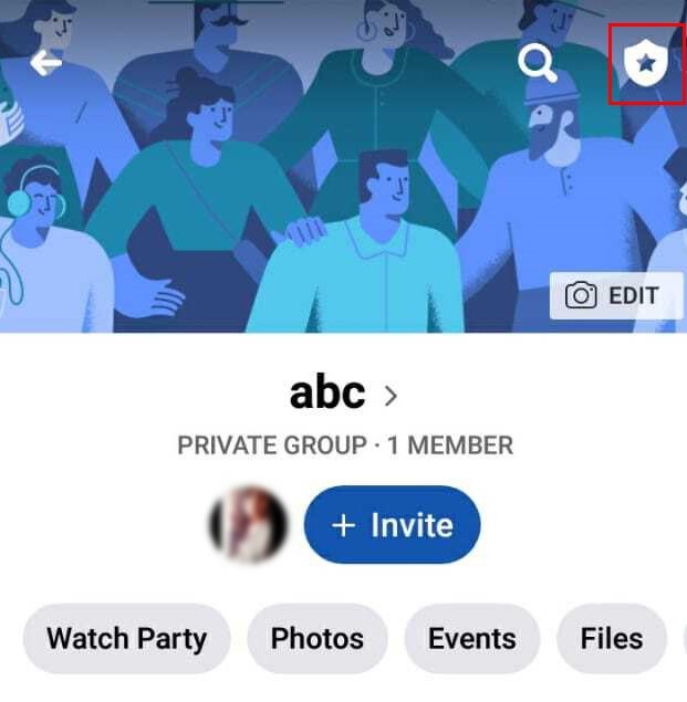delete a facebook group