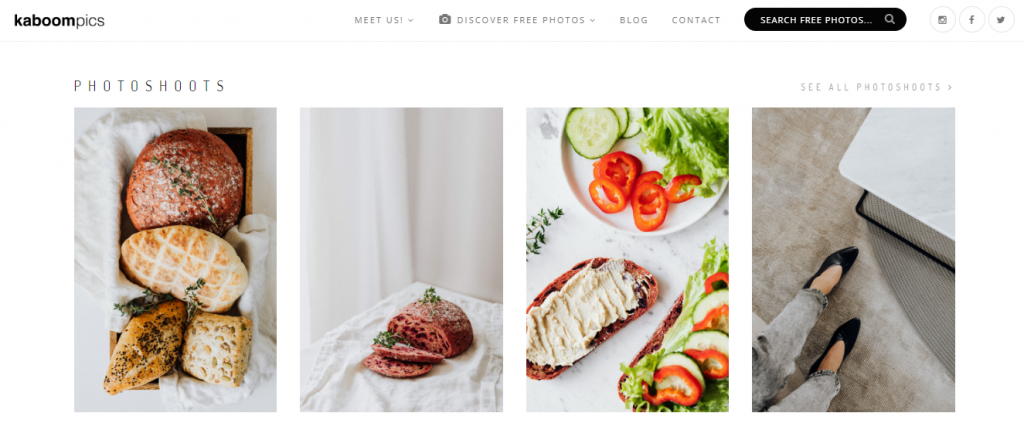 kaboom as free stock images  by recurpost as best social media scheduler