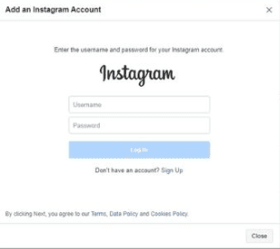 add your Instagram account for facebook business manager by recurpost as best social media scheduling tool