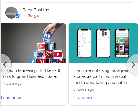 use google post feature to boost conversion by recurpost blog as best social media scheduling tool