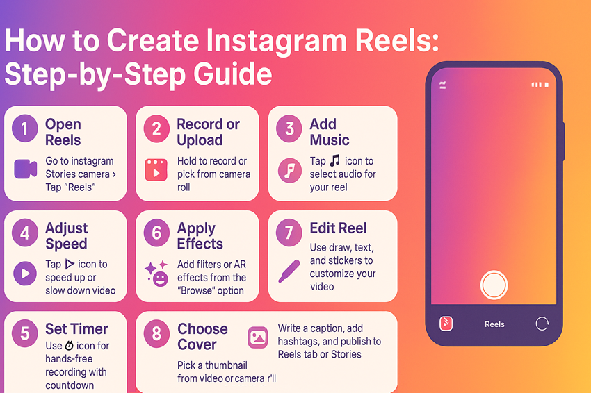 How to make reels on Instagram Instagram reels tutorial