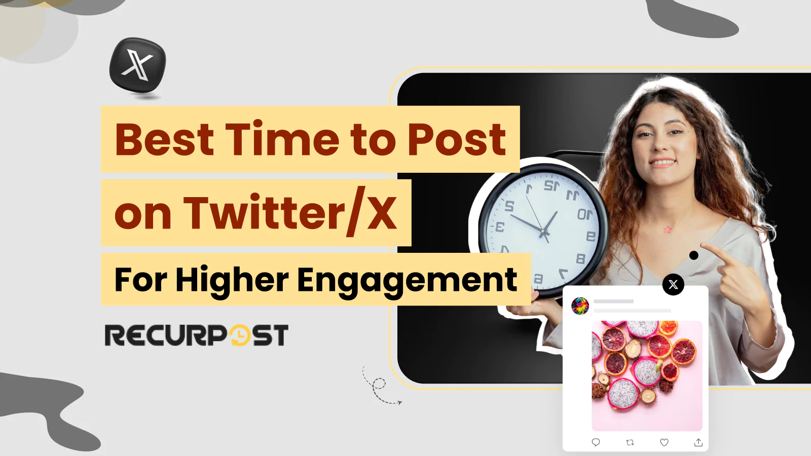 Best Time to Post on TwitterX for Higher Engagement
