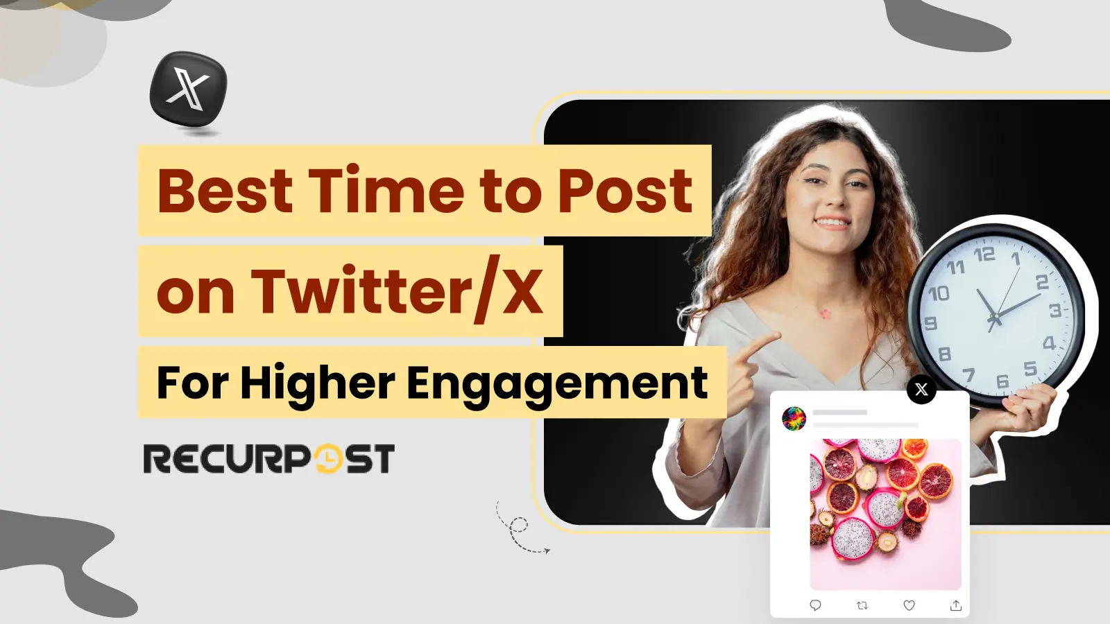 Best Time to Post on TwitterX for Higher Engagement