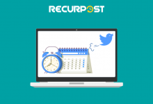 twitter scheduler-recurpost-social media scheduling tool