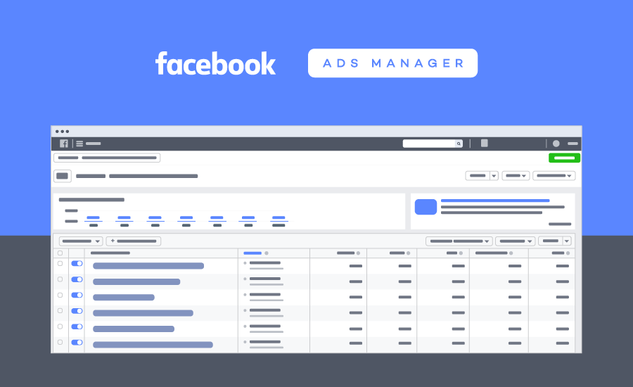 Facebook ad manager