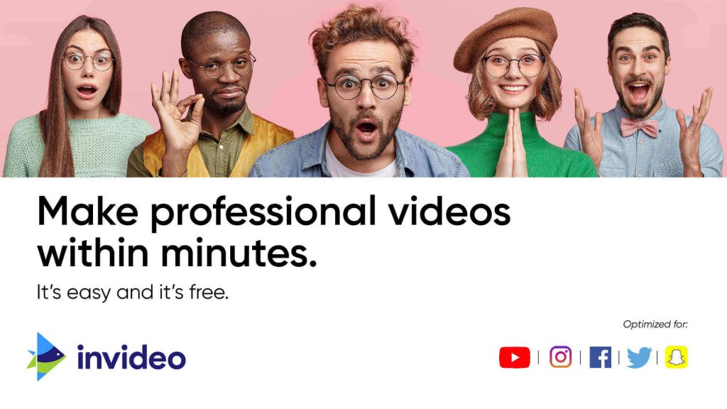 InVideo to make professional videos