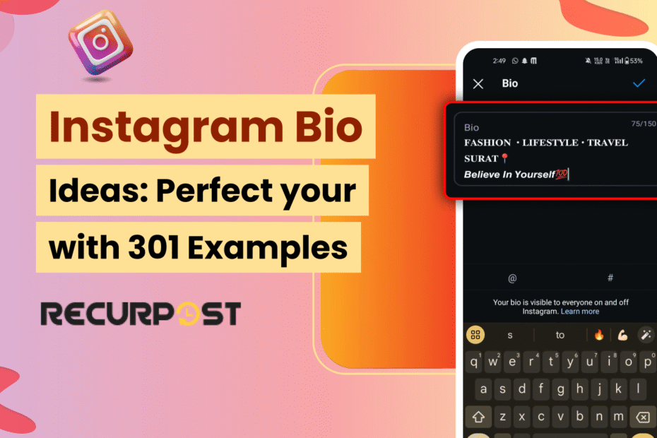 Instagram Bio Ideas_ Perfect Your Profile with 301 Examples