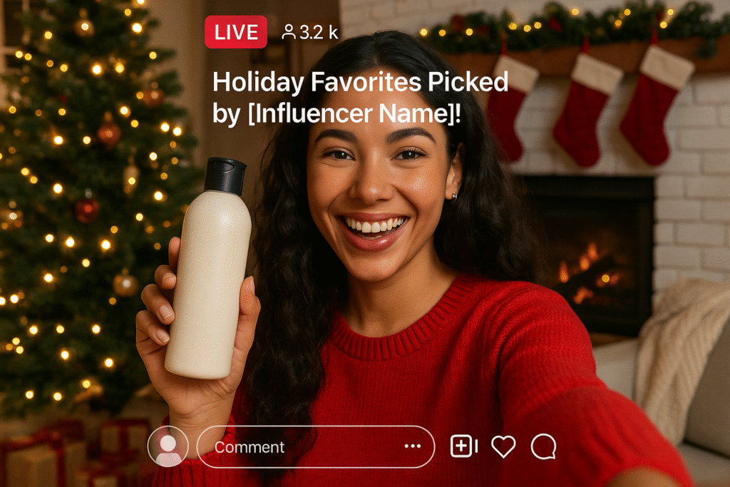 Team Up with Influencers for Holiday Content