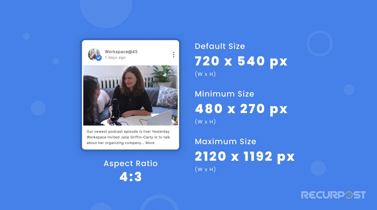 Google my Business Post Image Size Guide