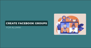 social media for education with facebook group for alumni