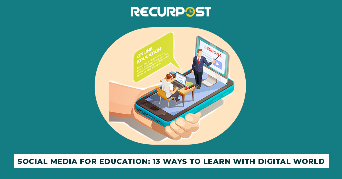 social media for education | recurpost
