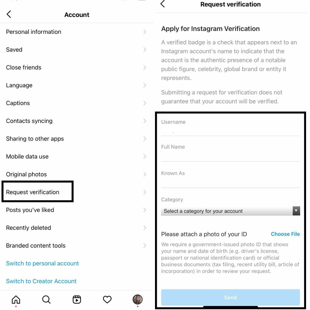 how to get verified on instagram - process of verification | RecurPost