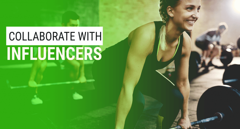 collaborate with influencers for gym business marketing | RecurPost