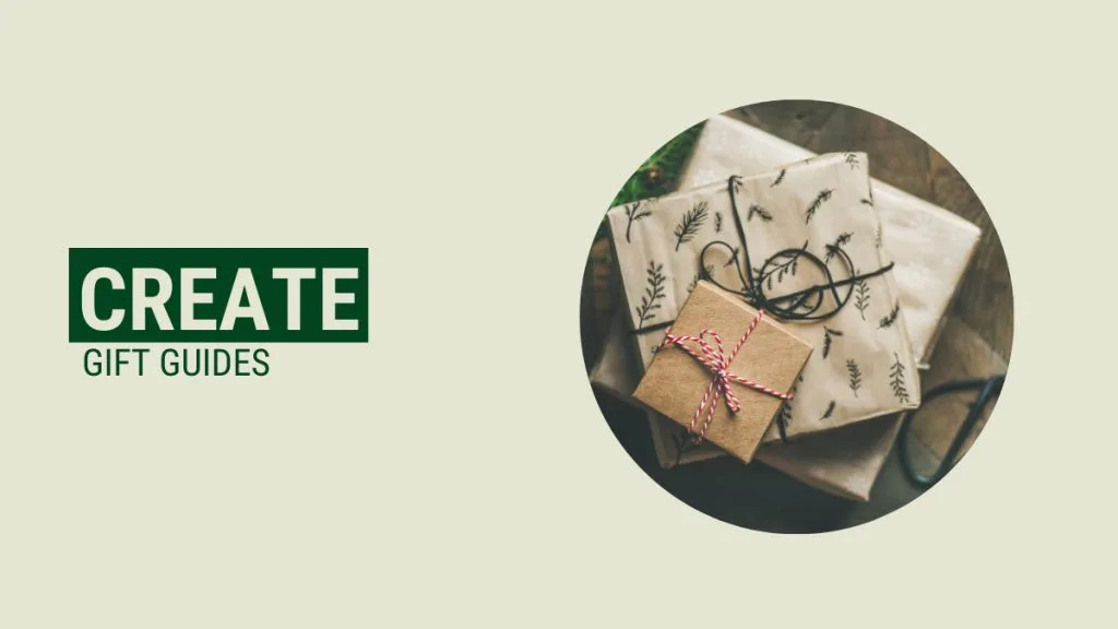 Create gift guides - digital marketing ideas for fashion brands | RecurPost