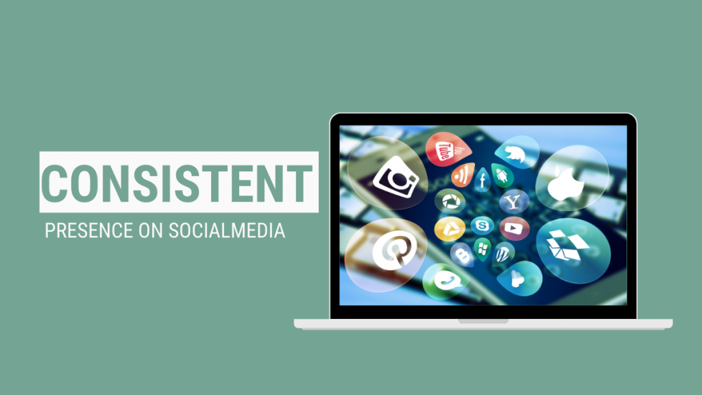 Maintain a consistent presence on social media - digital marketing ideas for fashion brands | RecurPost