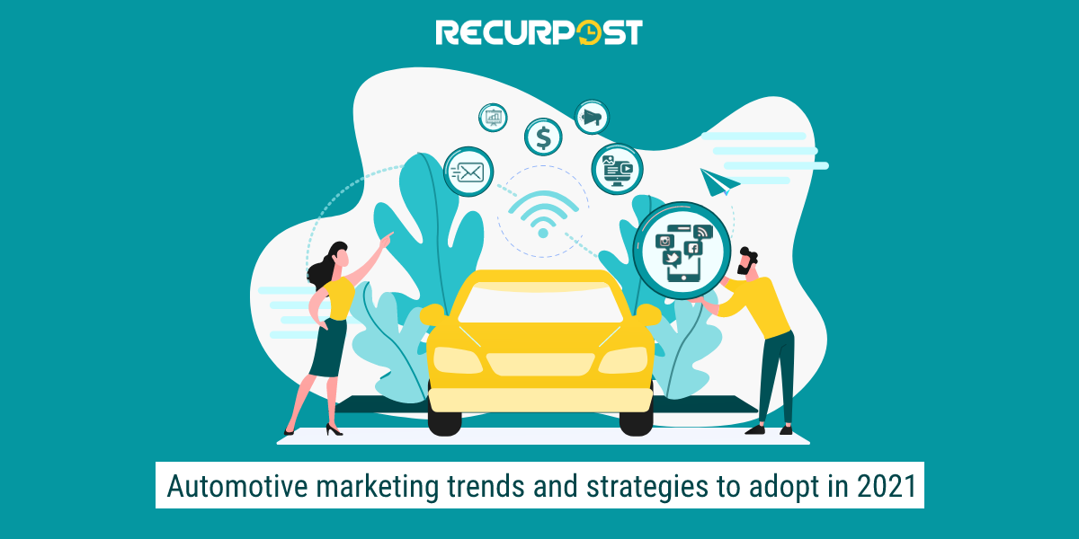 automotive marketing by recurpost as best social media scheduling tool