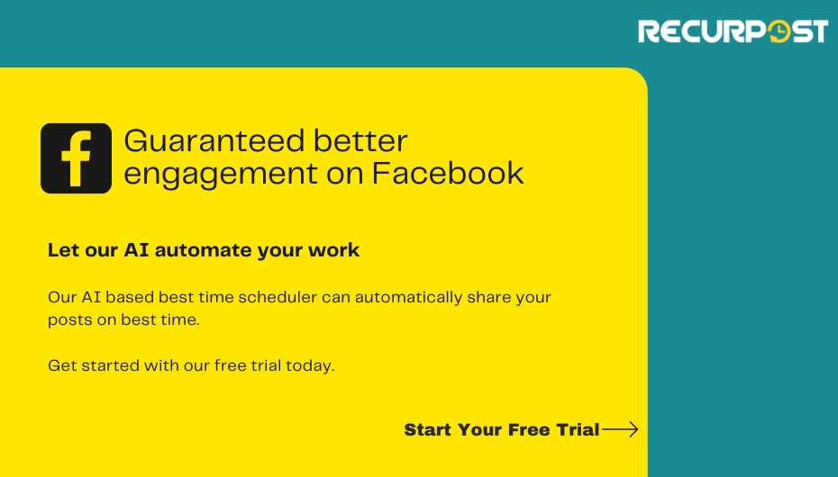 Use RecurPost for Facebook Post Scheduling