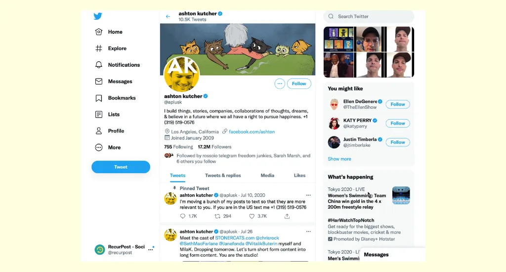 Twitter Bio Ideas For Artists