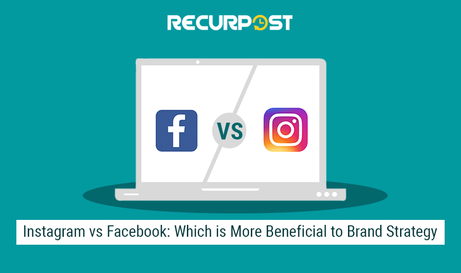 Instagram vs Facebook RecurPost social media scheduler