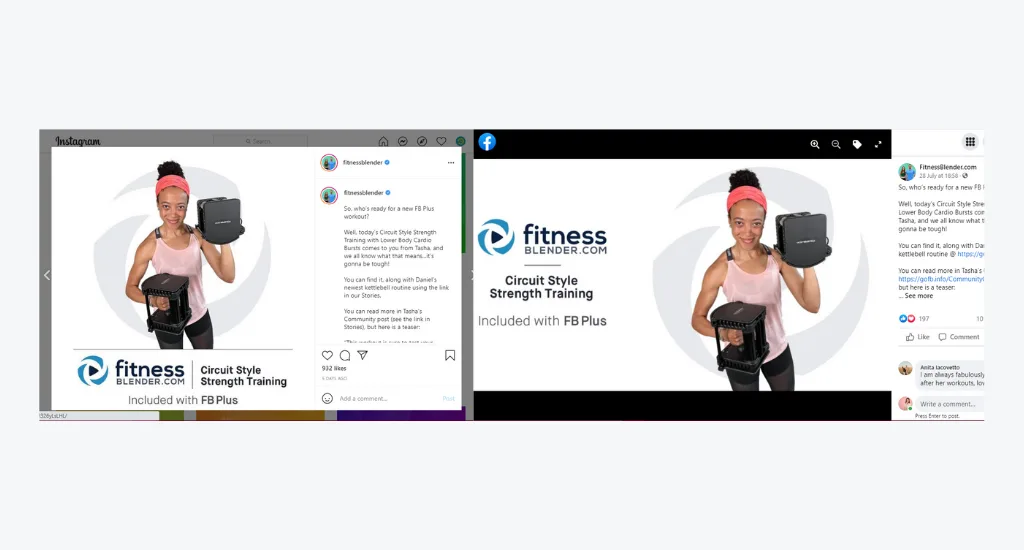 Instagram vs Facebook Based on Engagement Potential | RecurPost social media scheduler