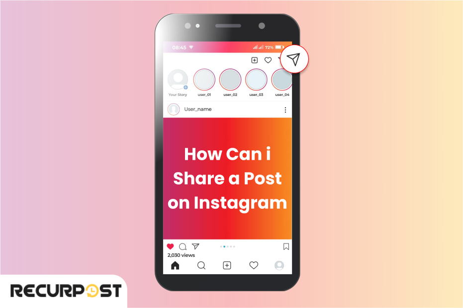 How can I Share a Post on Instagram