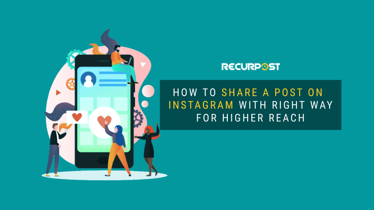 How to Share a Post on Instagram- Feature image
