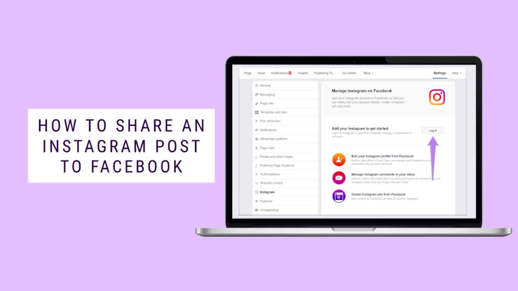 How to Share a post on Instagram  - Facebook sharing