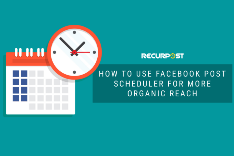 How to use facebook post scheduler | recurpost