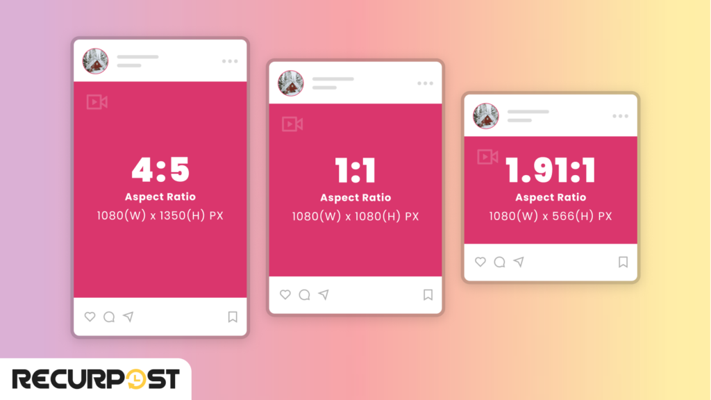 Instagram Video sizes
