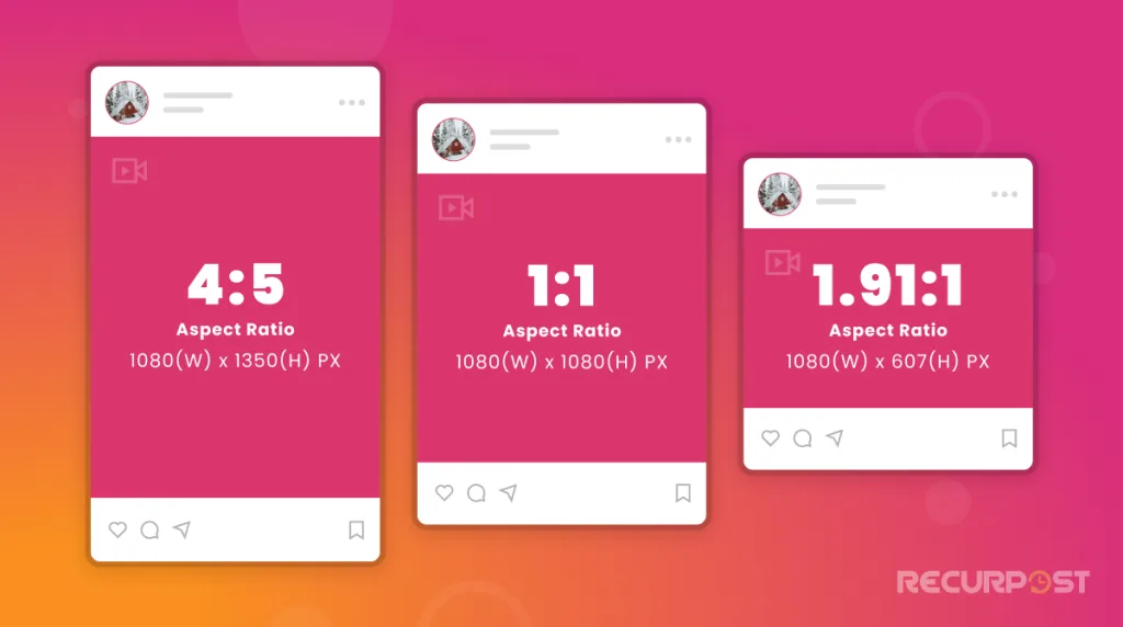 Instagram Video sizes