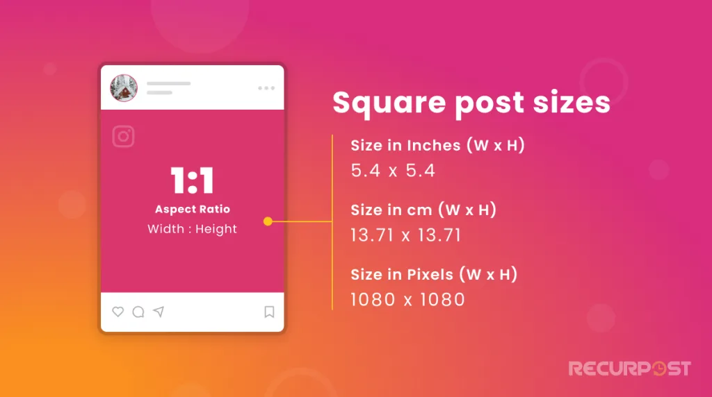 Instagram square photo size