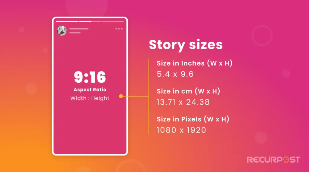 What size is an Instagram story?
