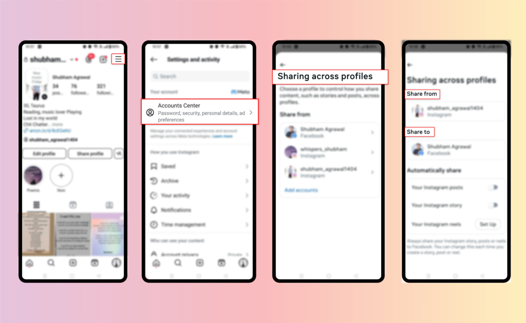 Share Your Instagram Post to Facebook Page Using Android