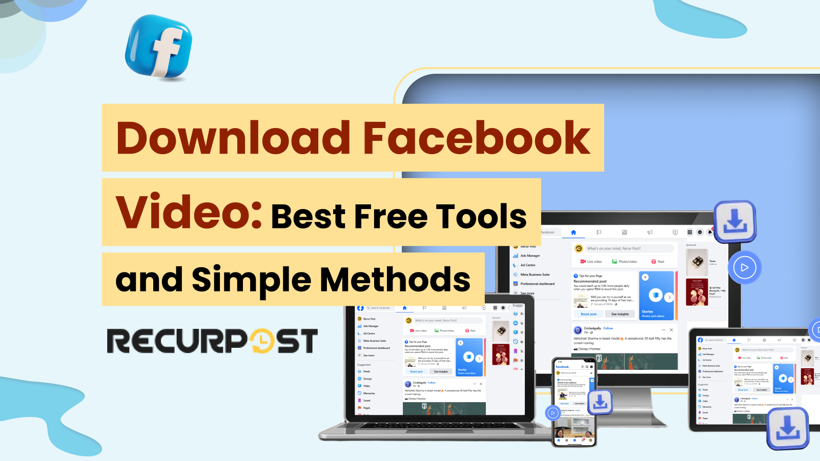 Download Facebook Video_ Best Free Tools and Simple Methods