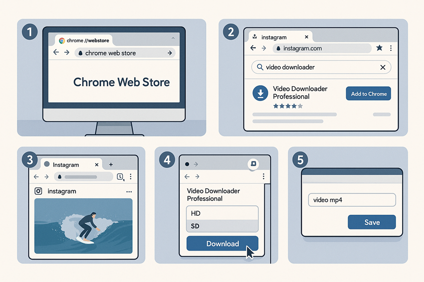 How to Download Instagram Videos Using Chrome Extensions